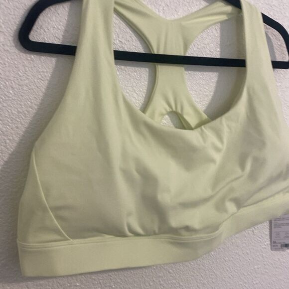 NWT- Athleta- lime sherbet colored D-DD supersonic sports bra- Size 3X - Picture 2 of 8